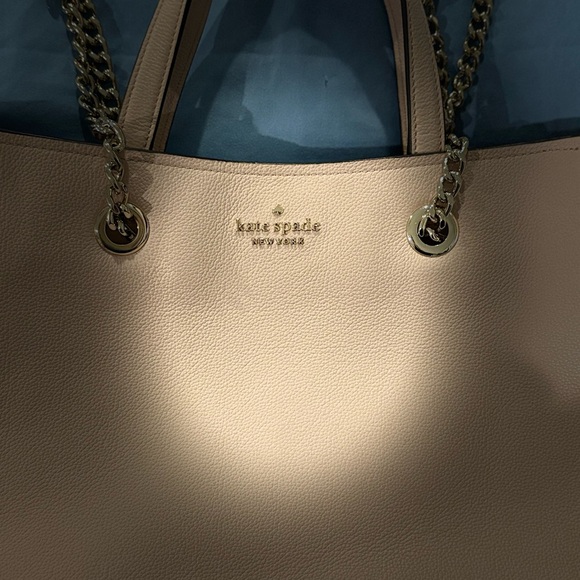 KATE SPADE Warm Pink Pebbled Leather Large Infinite Triple
Compartment Tote Bag - Picture 12 of 13